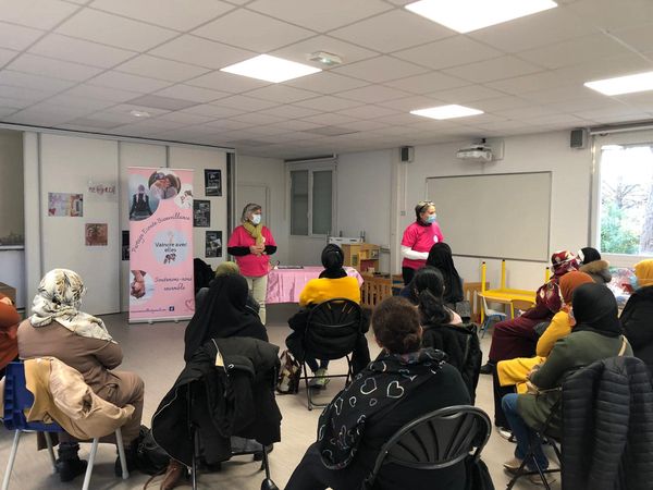 ACTION DE PREVENTION CANCER DU SEIN A ARGENTEUIL le 26 novembre 2021