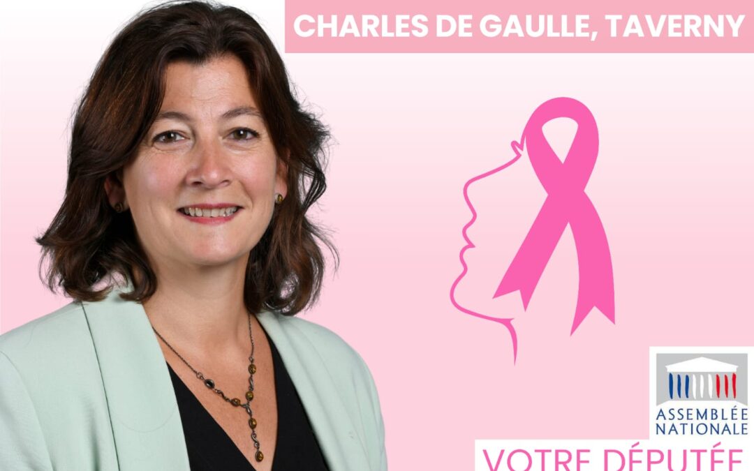 OCTOBRE ROSE 2023 : 13 octobre – 19 H TAVERNY : VAE présentera l’association et ses actions à l’invitation de la députée de la 3ème circonscription
