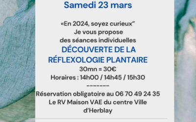 REFLEXOLOGIE PLANTAIRE